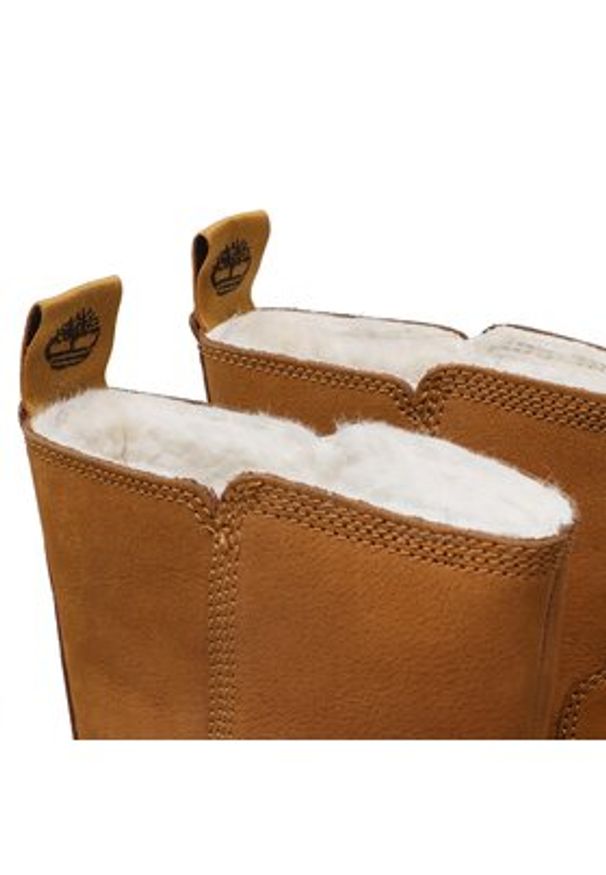 Timberland Botki Carnaby Cool Wrm Pull On Wr TB0A5VR8231 Brązowy. Kolor: brązowy. Materiał: skóra, nubuk