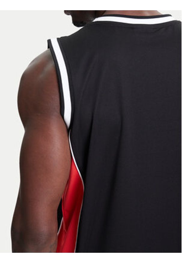 Karl Kani Tank top Signature Colorblock Basketball PD00005368 Czarny Regular Fit. Kolor: czarny. Materiał: syntetyk