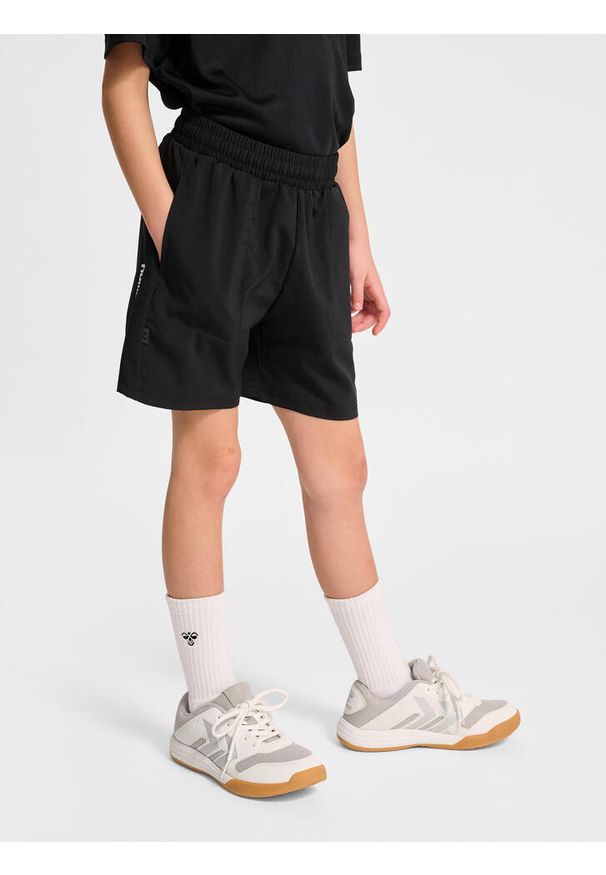 Szorty dla dzieci Hummel Pulse. Kolor: czarny. Styl: sportowy