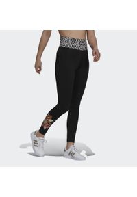 Adidas - Legginsy adidas Farm Rio Feel Brilliant AeroReady High-Rise Tights W GS6340. Kolor: czarny #1