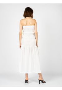 Silvian Heach Sukienka | CVP23117VE | Kobieta | Biały. Kolor: biały. Materiał: bawełna. Wzór: aplikacja. Typ sukienki: dopasowane. Długość: maxi #3