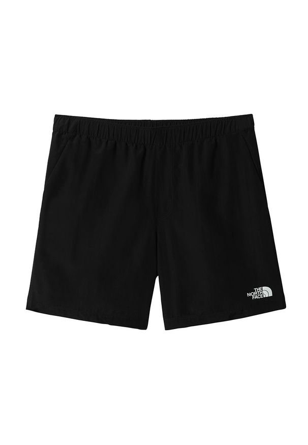 Spodenki The North Face Water 0A5IG5JK31 - czarne. Kolor: czarny. Materiał: materiał, poliester, skóra, tkanina. Sezon: lato