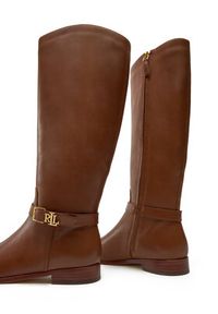 Lauren Ralph Lauren Oficerki 802937804002 Brązowy. Kolor: brązowy. Materiał: skóra #3