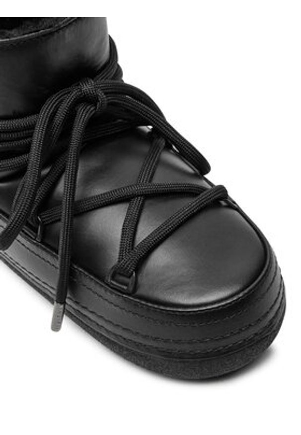 Inuikii Śniegowce Full Leather 75101-087 Czarny. Kolor: czarny. Materiał: skóra