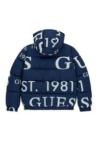 Guess Kids Kurtka zimowa H5BJ00 WCFM0 Granatowy Regular Fit. Kolor: niebieski. Materiał: syntetyk. Sezon: zima #3