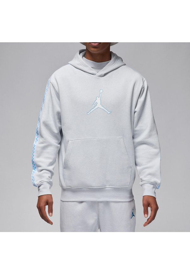 Męska bluza z kapturem Air Jordan Flight MVP Fleece Hoodie - FN6352-043. Typ kołnierza: kaptur. Kolor: biały. Sport: koszykówka