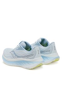 Saucony Buty do biegania Ride 18 S11000 Błękitny. Kolor: niebieski. Materiał: materiał #3