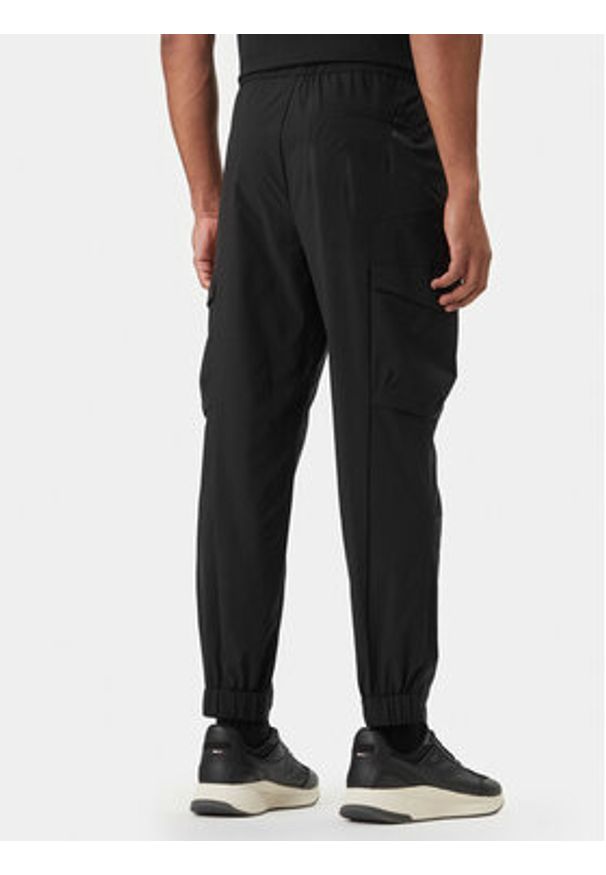 BOSS - Boss Spodnie materiałowe T_Urbanex-CargoLight 50508339 Czarny Tapered Fit. Kolor: czarny. Materiał: syntetyk