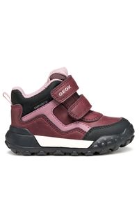 Śniegowce Geox. Kolor: czerwony #1