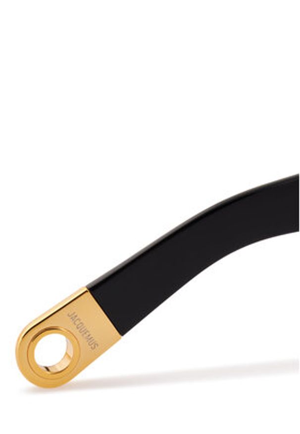 JACQUEMUS Okulary przeciwsłoneczne JAC2C1SUN Czarny. Kolor: czarny