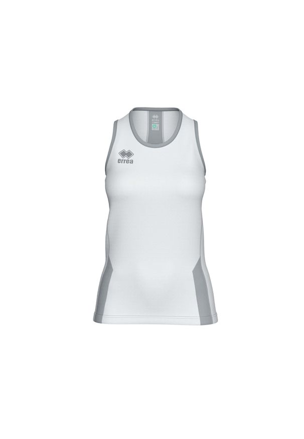 ERREA - Errea Regis Damski Tank Top Damskie. Kolor: biały. Styl: sportowy