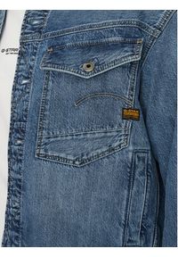 G-Star RAW - G-Star Raw Kurtka jeansowa Dakota D23593-D536 H152 Niebieski Regular Fit. Kolor: niebieski. Materiał: bawełna #3