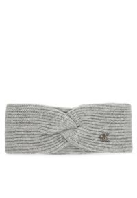 Calvin Klein Opaska materiałowa LV04F8039G Szary. Kolor: szary. Materiał: wełna, materiał