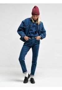 Big-Star - Koszula damska jeansowa Western Shirt Girl 503. Typ kołnierza: kołnierzyk klasyczny. Kolor: niebieski. Materiał: jeans. Styl: klasyczny, vintage #7