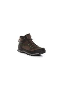 Buty trekkingowe męskie Regatta Blackthorn Evo wodoodporne. Kolor: brązowy. Sport: turystyka piesza