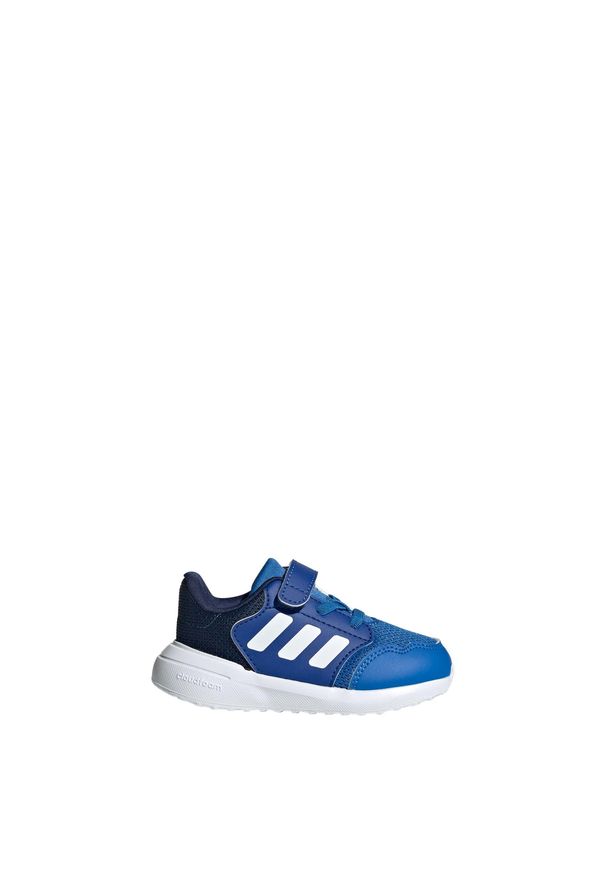 Adidas - Buty Tensaur Run 3.0 Kids. Kolor: niebieski, wielokolorowy, biały. Materiał: materiał. Sport: bieganie