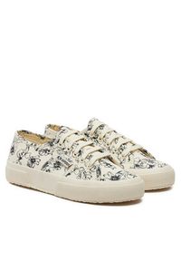 Superga Tenisówki Sketched Flowers 2750 S6122NW Beżowy. Kolor: beżowy. Materiał: materiał #6