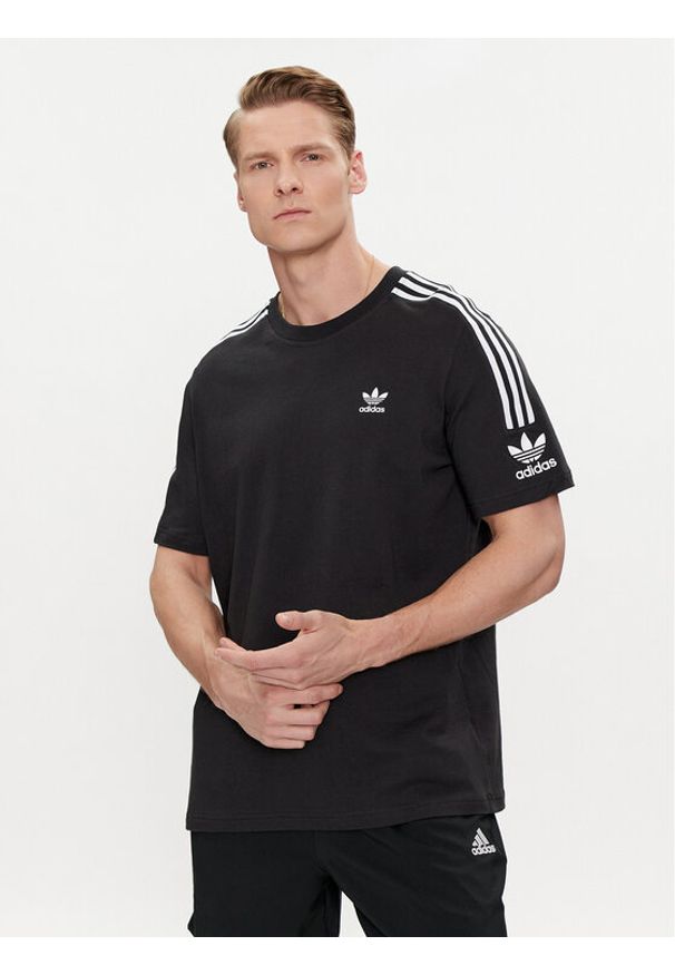 Adidas - adidas T-Shirt adicolor Classics Trefoil T-Shirt IA6344 Czarny Regular Fit. Kolor: czarny. Materiał: bawełna