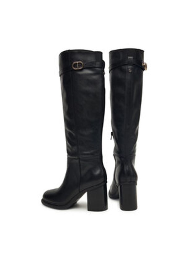 Aldo Kozaki Curculios 14114970 Czarny. Kolor: czarny. Materiał: skóra