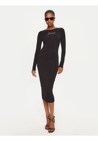 Juicy Couture Sukienka codzienna Dizzie JCWED24309 Czarny Slim Fit. Okazja: na co dzień. Kolor: czarny. Typ sukienki: proste. Styl: casual #1