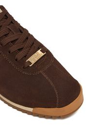 Steve Madden Sneakersy Mirage-Sm SM11003908 Brązowy. Kolor: brązowy. Materiał: skóra, zamsz #5