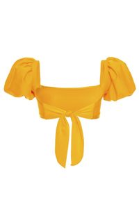 AGUA BENDITA - Top od bikini Arabella Calista. Kolor: żółty #5