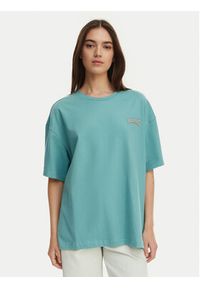 Billabong T-Shirt Reach For Sunshine EBJZT00478 Turkusowy Loose Fit. Kolor: turkusowy. Materiał: bawełna #3