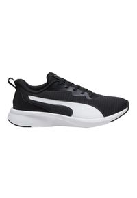 Puma - Męskie Buty Sportowe Flyer Lite. Kolor: czarny, biały, wielokolorowy. Sport: turystyka piesza