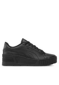 Puma Sneakersy Karmen Wedge 390985 03 Czarny. Kolor: czarny. Materiał: skóra