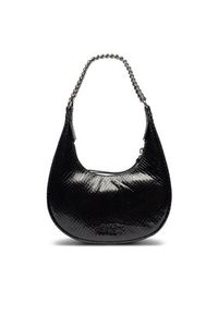 Pinko Torebka Brioche Hobo Mini Al 23-24 PLTT 101433 A180 Czarny. Kolor: czarny. Materiał: skórzane