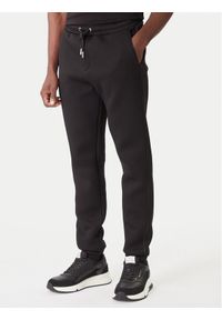 Karl Lagerfeld - KARL LAGERFELD Spodnie dresowe 705040 554907 Czarny Regular Fit. Kolor: czarny. Materiał: syntetyk