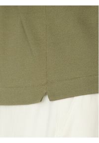 Lacoste Polo L1212 Khaki Regular Fit. Typ kołnierza: polo. Kolor: brązowy. Materiał: bawełna #4