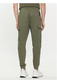 EA7 Emporio Armani Spodnie dresowe 8NPP59 PJ05Z 1846 Zielony Regular Fit. Kolor: zielony. Materiał: bawełna #5