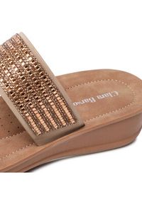 Clara Barson Klapki WSS20581-01 Brązowy. Kolor: brązowy. Materiał: skóra #5