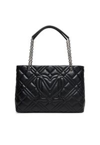 Love Moschino - LOVE MOSCHINO Torebka JC4145PP1NLA000B Czarny. Kolor: czarny. Materiał: skórzane #5