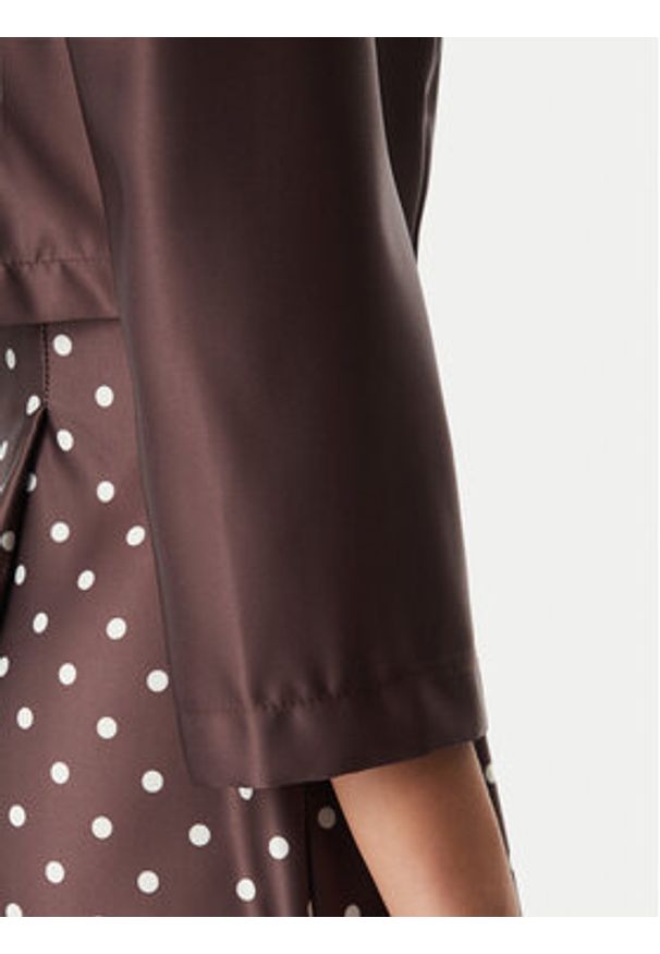 Rinascimento Bolerko CFC0127677003 Brązowy ciemny Regular Fit. Kolor: brązowy. Materiał: syntetyk