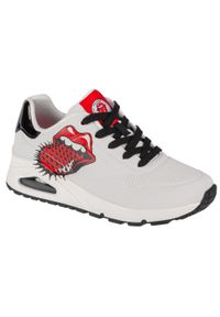 skechers - Buty do chodzenia damskie Skechers 177965WBK. Kolor: biały. Materiał: syntetyk, materiał. Szerokość cholewki: normalna. Model: Skechers Sport. Sport: turystyka piesza