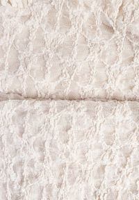 Renee - Beżowy Komplet z Koronki Top Halter i Spodnie Zdobione Wszytą Spódnicą Celanix. Kolor: beżowy. Materiał: koronka. Wzór: aplikacja, koronka #5
