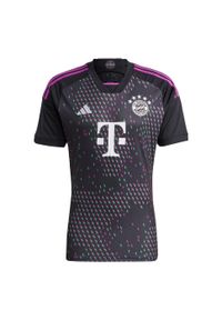 Adidas - Koszulka FC Bayern 23/24 Away. Kolor: wielokolorowy, różowy, czarny