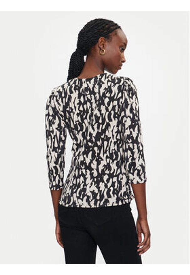 Morgan Bluzka 242-TDIANE Czarny Slim Fit. Kolor: czarny. Materiał: syntetyk