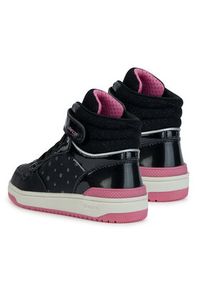 Geox Sneakersy J Washiba Girl J36HXA 004AS C0922 D Czarny. Kolor: czarny. Materiał: skóra #2