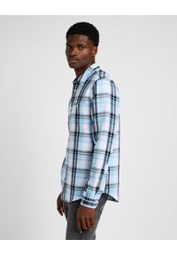 Lee - LEE LEESURE SHIRT MĘSKA KOSZULA W KRATĘ PREPPY BLUE 112349056 L66N044970 #3