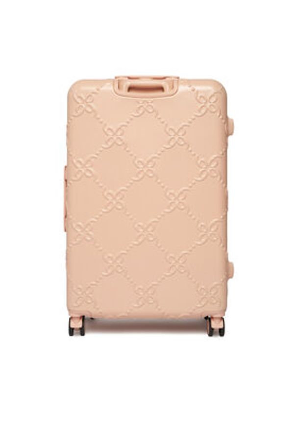 Nine West Walizka duża CEO-NW-L-006-09 BEIGE Różowy jasny. Kolor: różowy