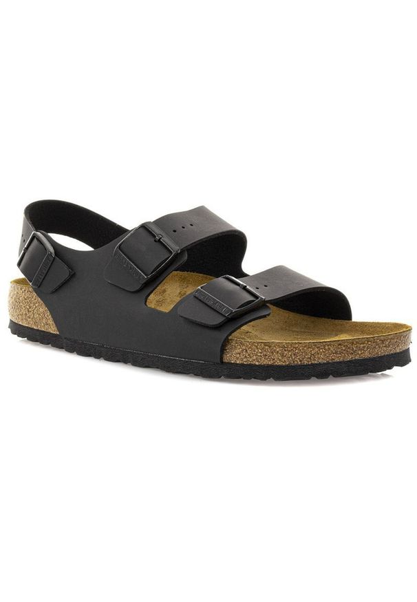 Sandały unisex Birkenstock Milano BS (0034793). Kolor: czarny. Sezon: lato. Styl: młodzieżowy, sportowy