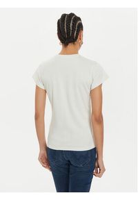 Wrangler T-Shirt Shrunken Band 112356451 Biały Slim Fit. Kolor: biały. Materiał: bawełna