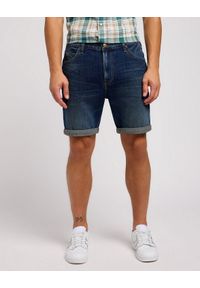 Lee - LEE RIDER SHORT MĘSKIE SZORTY KRÓTKIE SPODENKI JEANSOWE CAMP FIRE 112349233 L73F016065. Materiał: jeans. Długość: krótkie