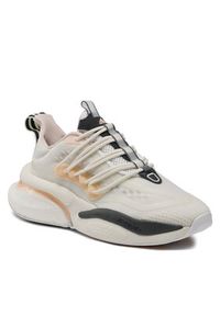 Adidas - adidas Sneakersy Alphaboost V1 Sustainable BOOST HP6132 Biały. Kolor: biały. Materiał: materiał