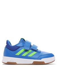 Adidas - adidas Buty Tensaur Hook and Loop ID2304 Niebieski. Kolor: niebieski. Materiał: skóra