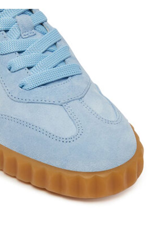 Voile Blanche Sneakersy Ines 0012018630.17.3C93 Błękitny. Kolor: niebieski. Materiał: skóra, zamsz