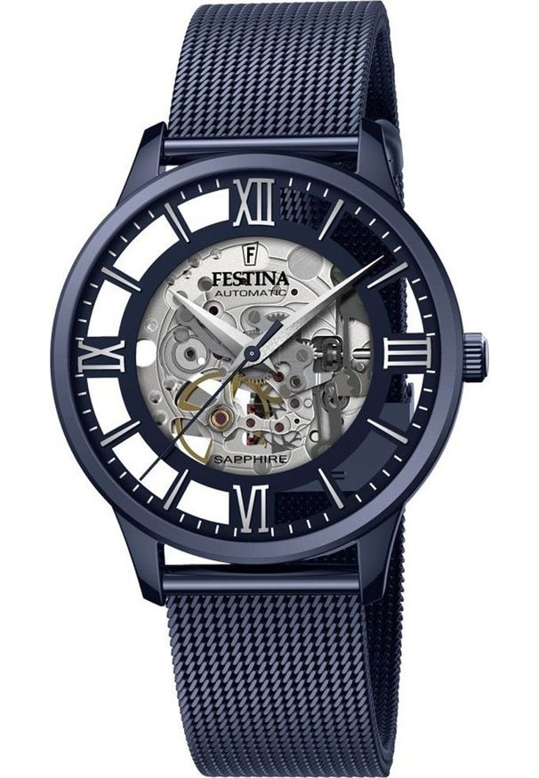 Zegarek Festina Zegarek męski Festina F20574-1 niebieski. Kolor: niebieski